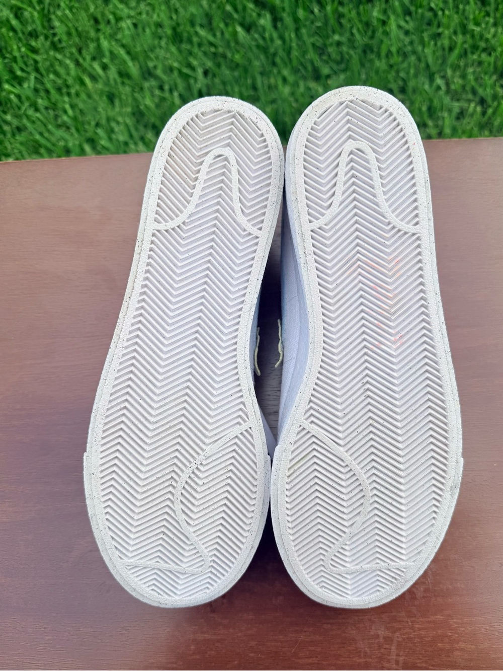 NIKE Blazer Low Platform Next Nature Air Sprung DJ6376100 white Yellow Women 9.5 - Picture 11 of 11